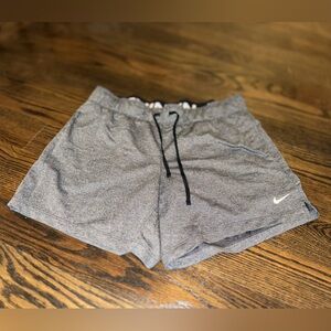 Nike dri fit gray shorts small nwt